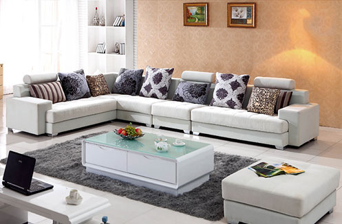 Sofa màu trắng hiện đại