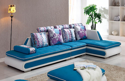 Sofa sắc xanh hiện địa trẻ trung