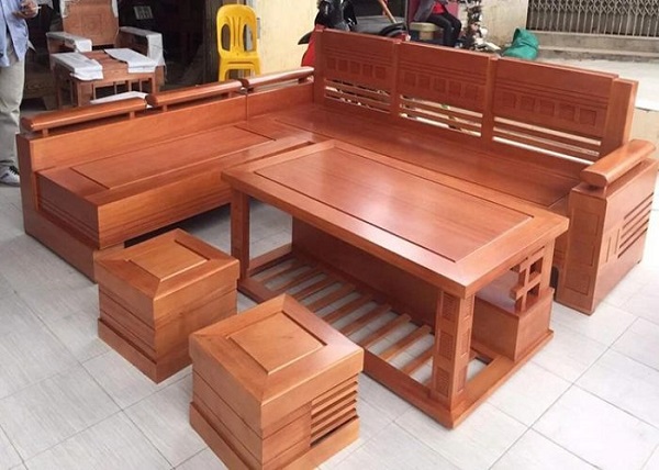 Bộ bàn ghế gỗ Xoan đào
