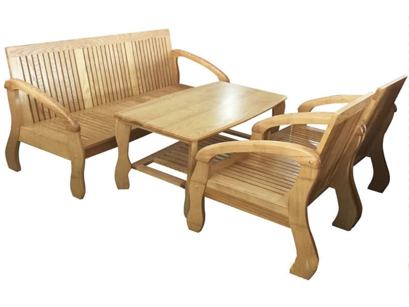 Update: Các mẫu bàn ghế gỗ phòng khách đơn giản mà đẹp 2021