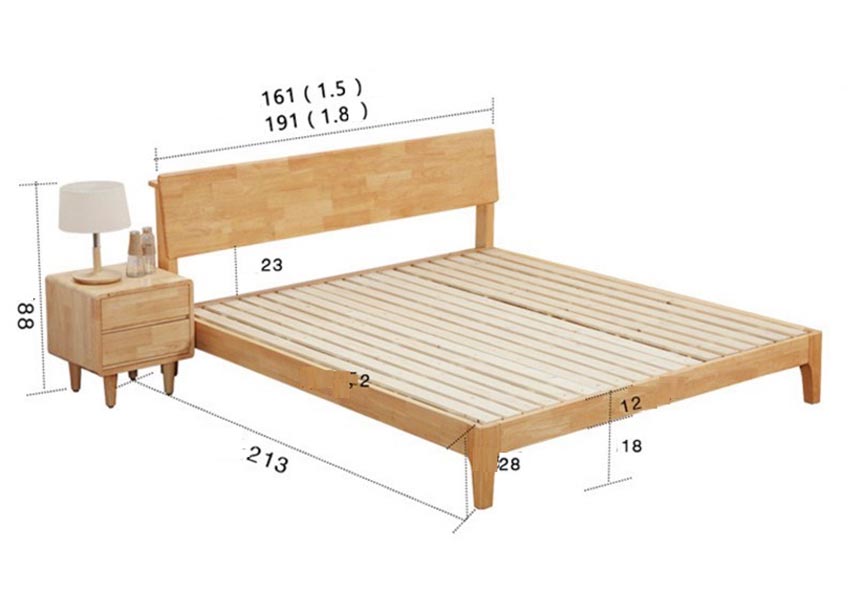 Vì sao nên chọn kích thước giường đôi chuẩn?