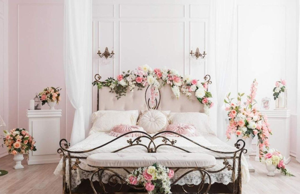 Mẫu giường cưới đẹp ấn tượng 2021