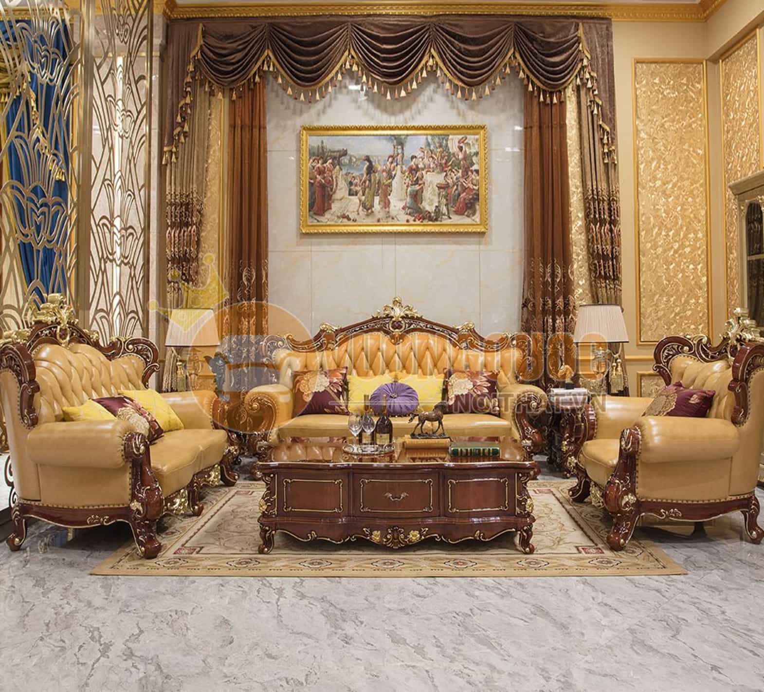 Gợi ý các sản phẩm sofa nội thất tân cổ điển giá rẻ tại Vương Quốc Nội Thất