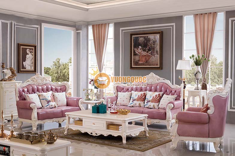 Sofa sofa phòng khách nhập khẩu sang trọng