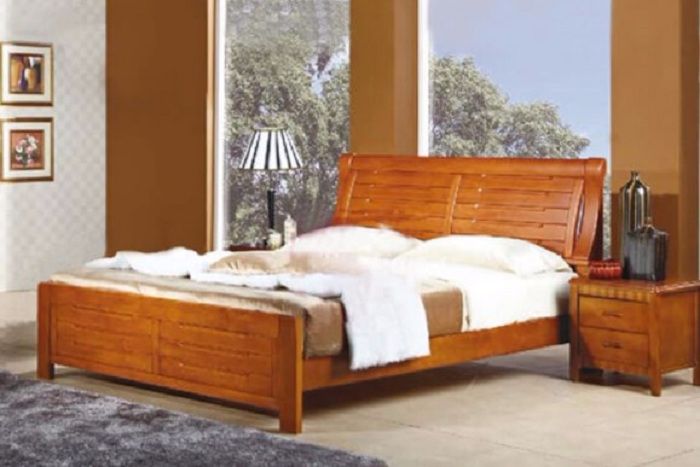 Giường gỗ giáng hương đỏ