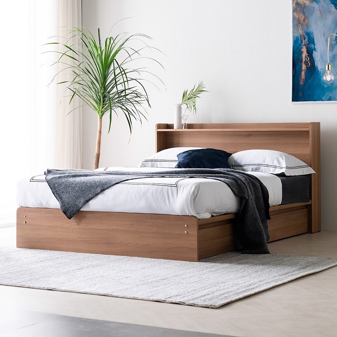 Lưu ý về màu sắc giường đơn bằng gỗ