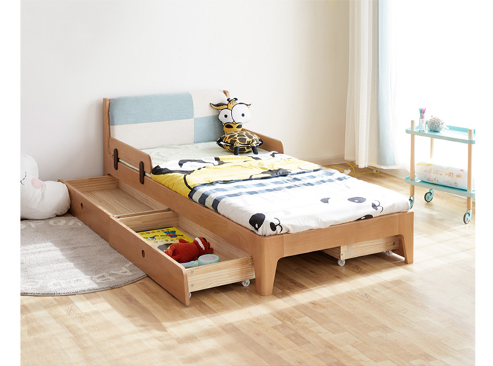 Giường đơn gỗ dành cho trẻ em