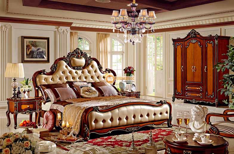 Mẫu giường cổ điển đẹp nhất hiện nay 