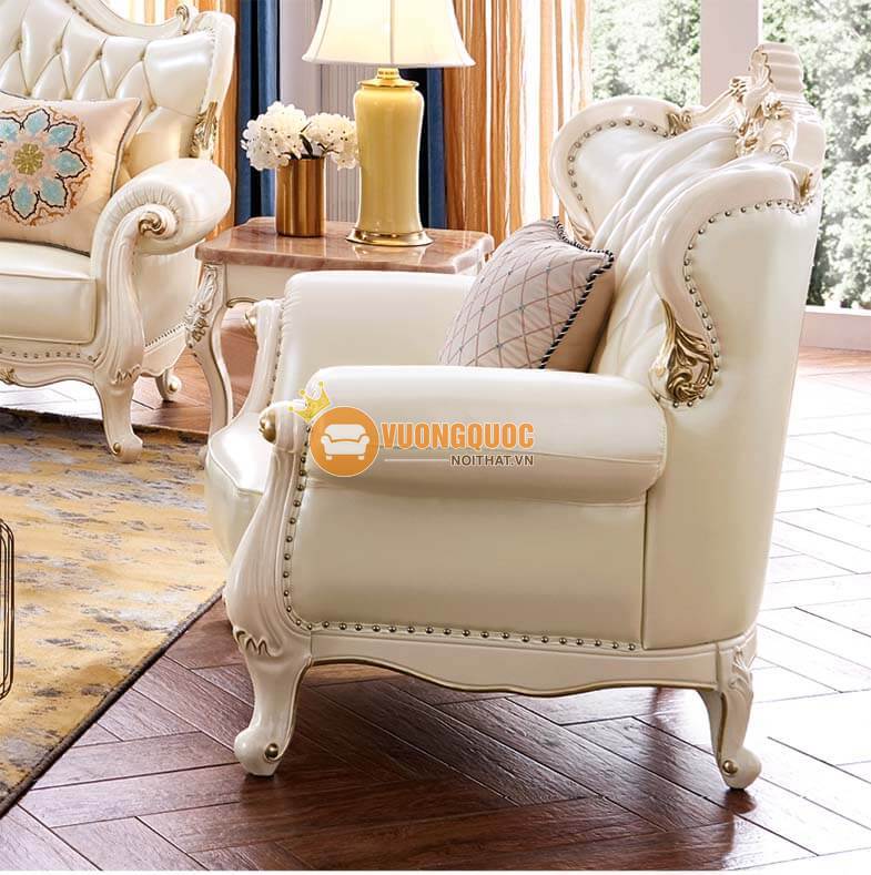 Bộ sofa phòng khách tân cổ điển cao cấp JVN6910S