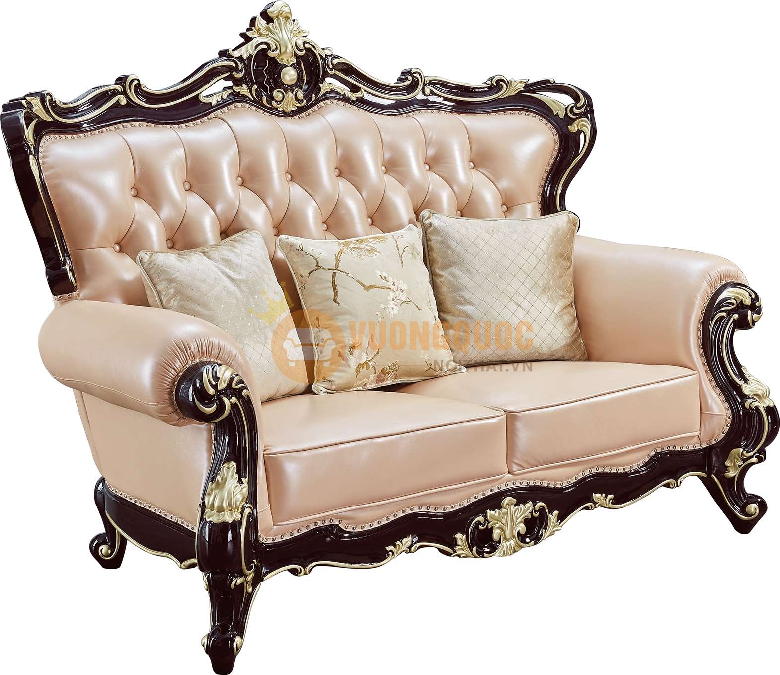 Bộ sofa phòng khách tân cổ điển cao cấp nhập khẩu JVN6911AS