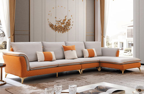 Bộ sofa góc phòng khách nhập khẩu JY506S