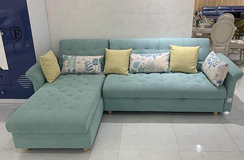Bộ sofa góc phòng khách nhập khẩu PFS.BJ214A