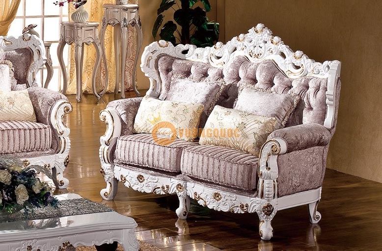 Bộ sofa nỉ phong cách Châu Âu RA901C