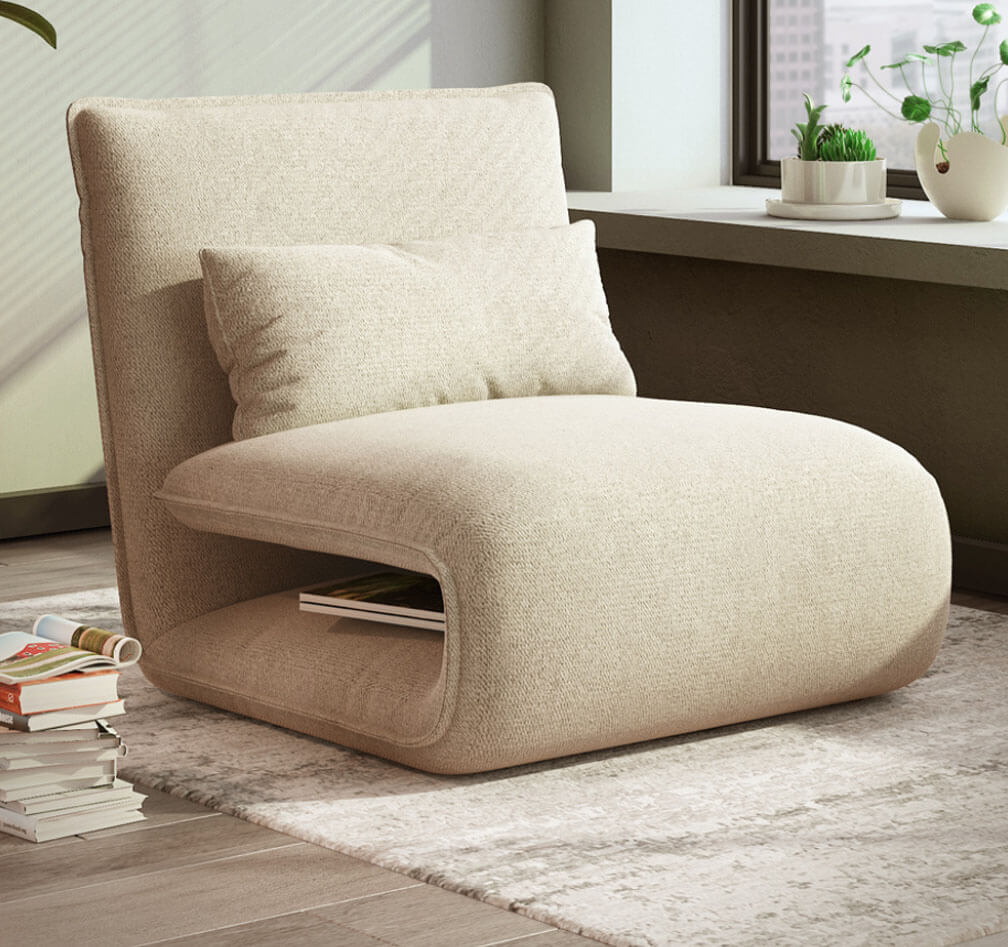 5. Phân loại ghế sofa lười theo chất liệu